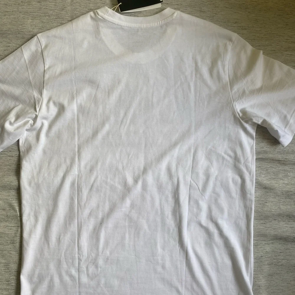 Adidas men’s White Tee with Camo Logo L NWT